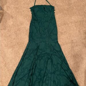 Emerald Green Evening Gown